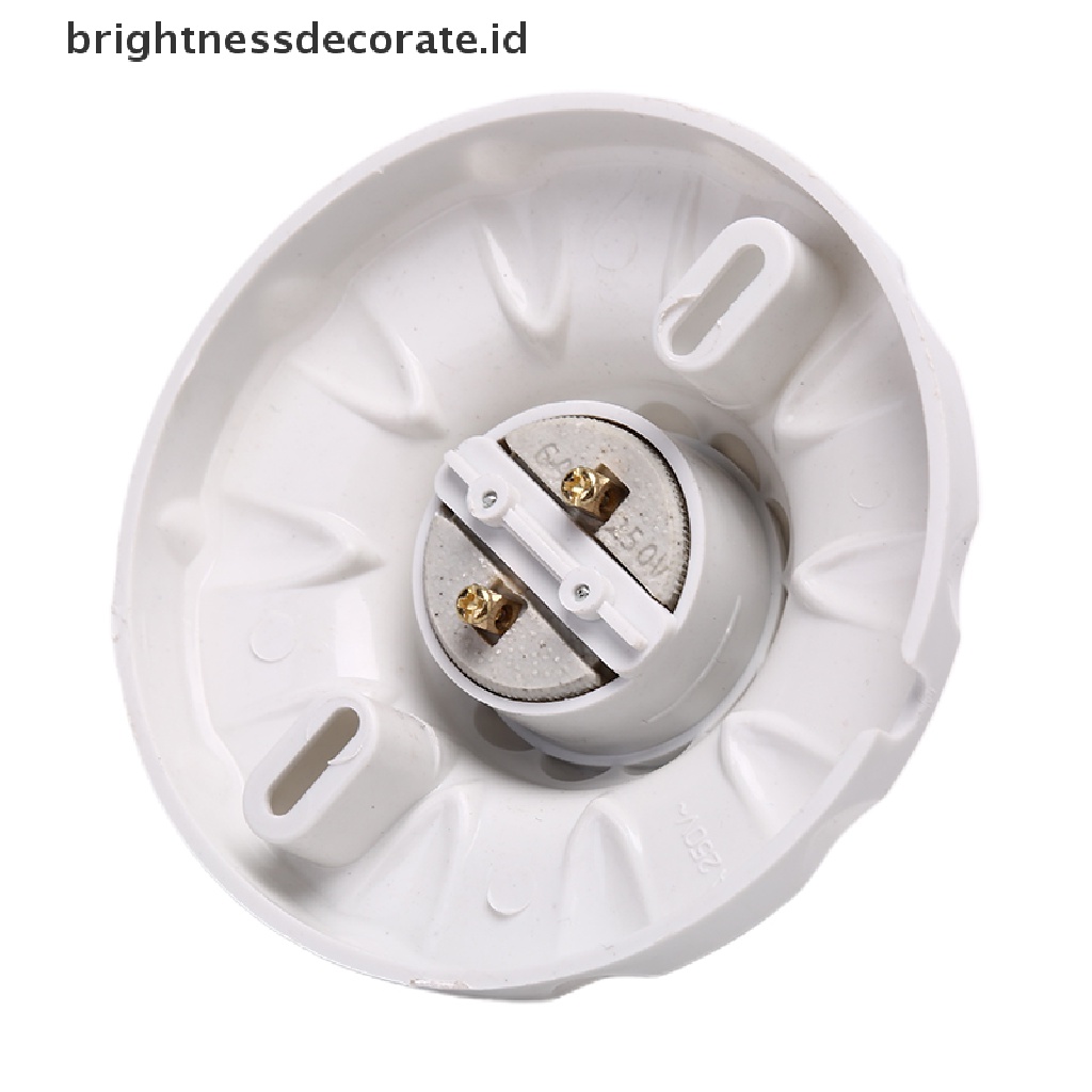 (Birth) Fitting Lampu Bohlam Led E27 Bentuk Bulat Bahan Keramik (Id)