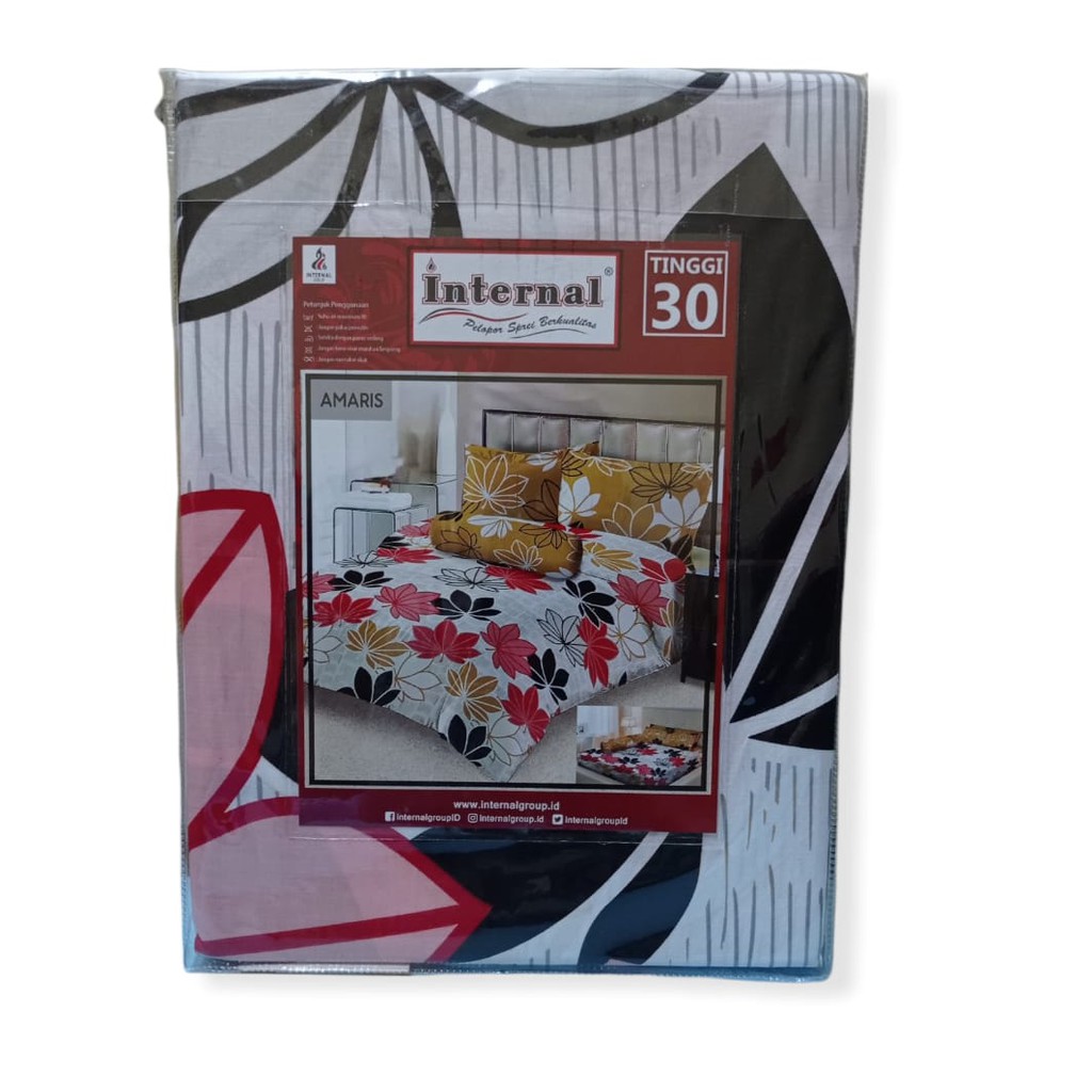 Sprei Internal King B2 180X200 Halus Lembut Aneka Motif Terbaru
