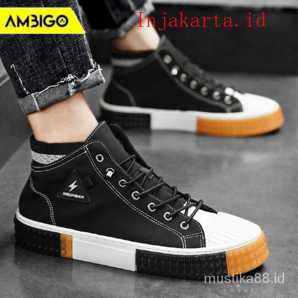 Ambigo Sepatu Sneakers Pria Blitz V2 - Sepatu Sneakers Pria Casual Olahraga New Fashion 6v4D