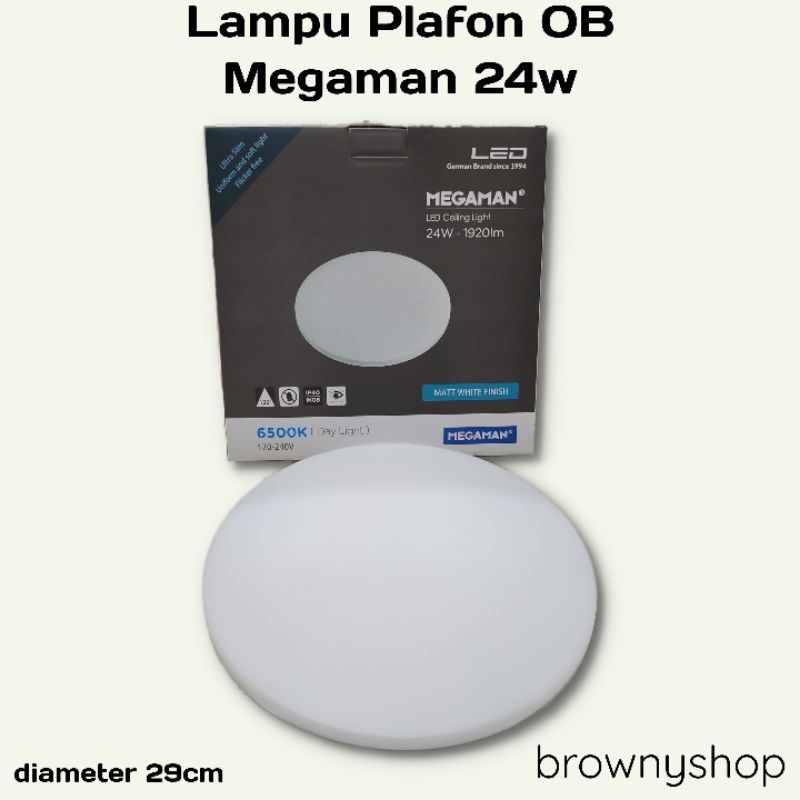 Lampu led plafon / led ceiling / lampu plafon OB 24W Megaman