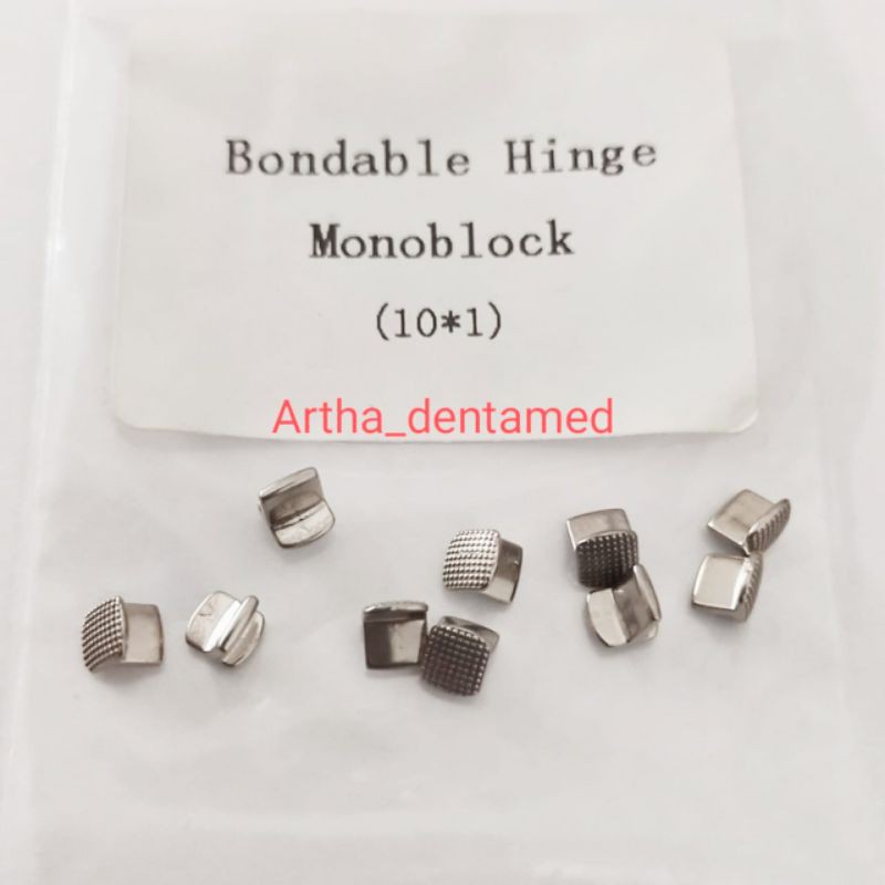 DENTAL BITE TURBO BONDABLE HINGE MONOBLOCK ISI 10 PCS / SET