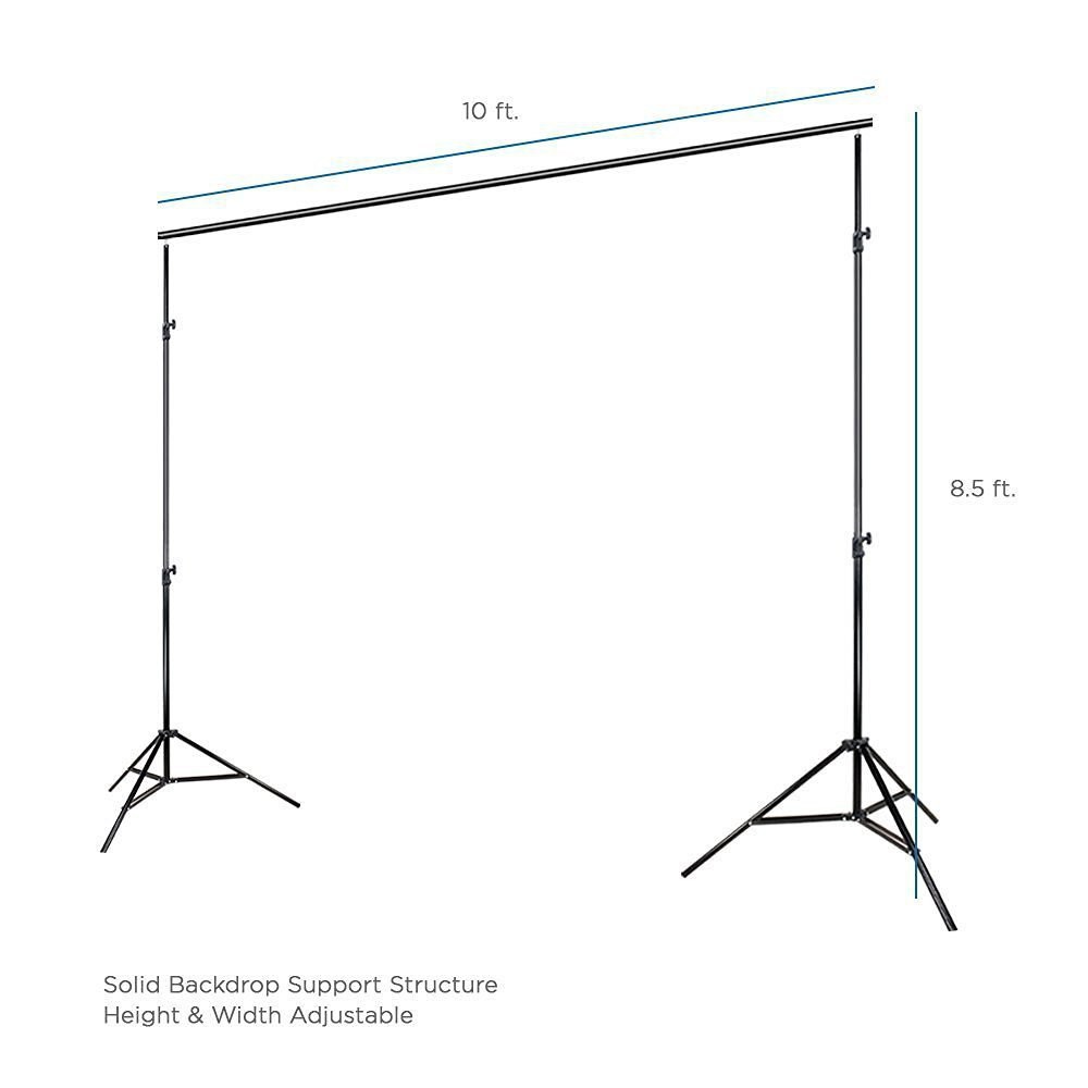 Bracket Stand 3 meter untuk Backdrop Foto Studio / Stand Background 3 Meter