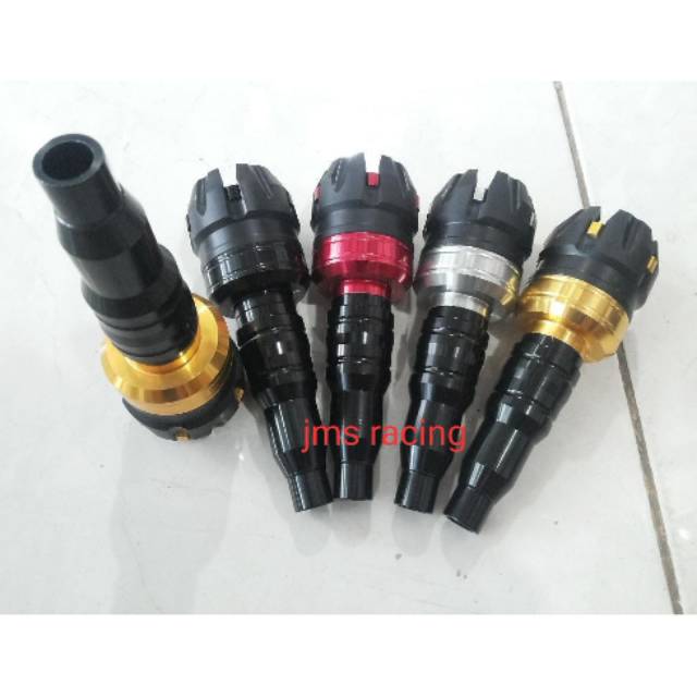 Jalu knalpot jalu pelindung knalpot jalu slider knalpot cnc nmax-aerox-pcx-lexi-vixion-cb150