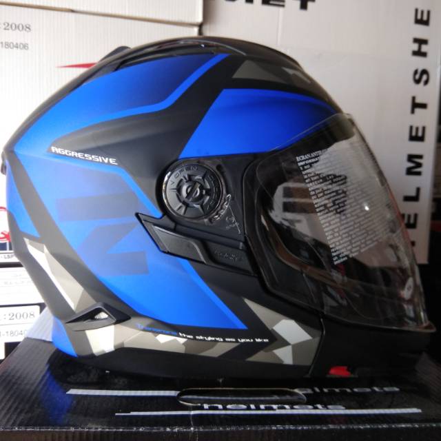 ZEUS ZS 613C MBLK AJ 14 BLUE