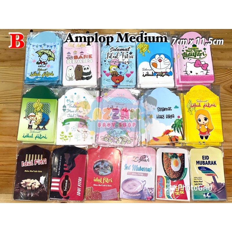 

Amplop Lebaran 3ukuran | Mini Medium Jumbo Termurah