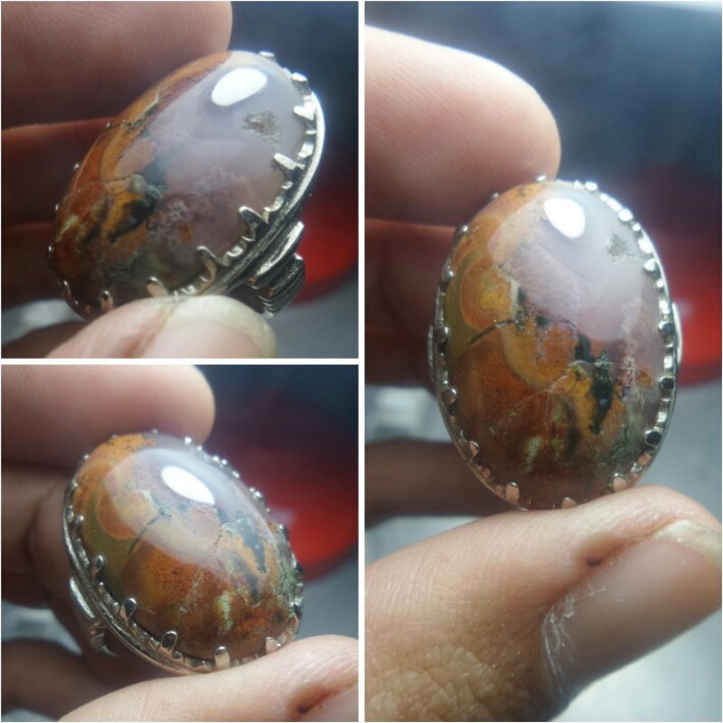 batu akik pancawarna garut