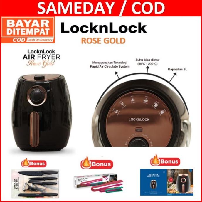 Promo - AirFryer Lock N Lock - Air Fryer Lock N Lock - Original stok melimpah