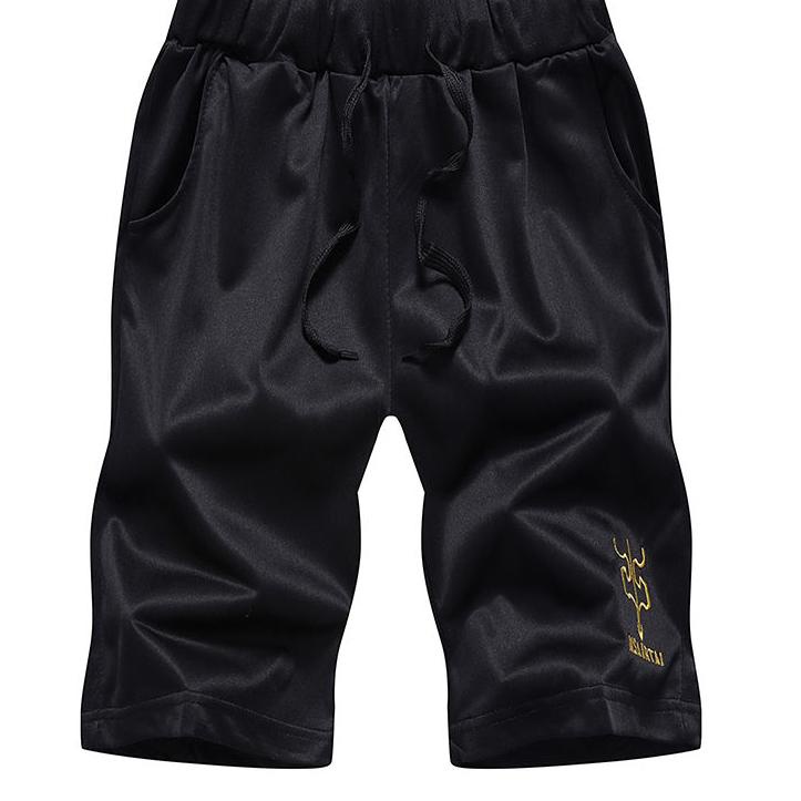 [PRODUK 08C0P] Baju Olah Pria Men's Sport Set Vest Shirt Shorts Set Kaos Round Neck & Celana Pendek 