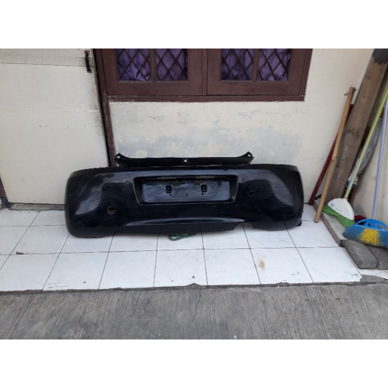 bumper belakang brio lama