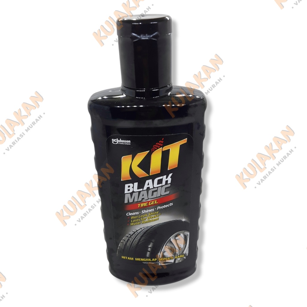 Kit Black Magic Tire Gel 300 ml Semir Ban Kit Ban Botol 300ml Pengkilap Ban