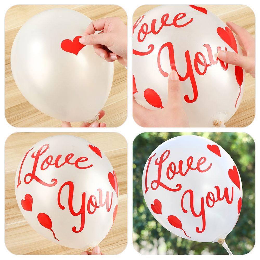 Nanas I Love You Baru Dekorasi Pesta DIY Hadiah Bobo Balon Transparan