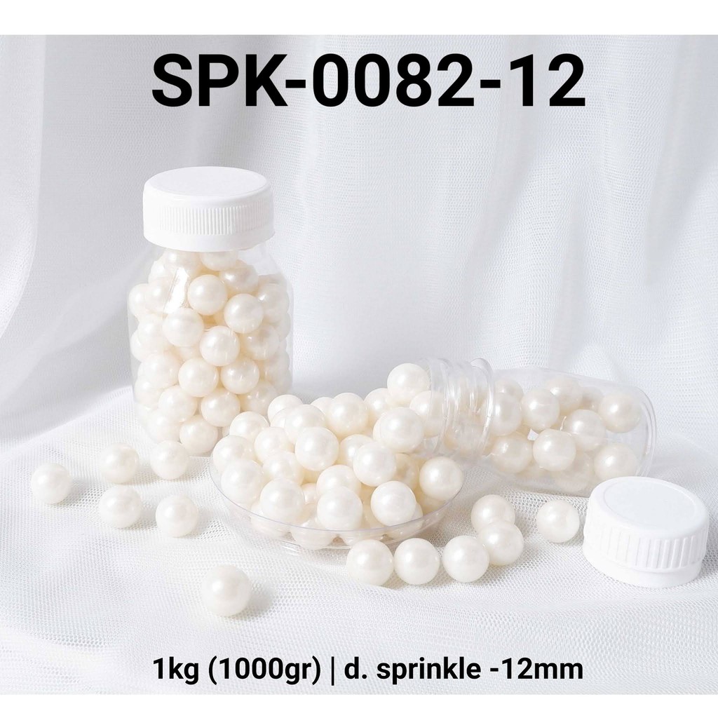 

SPK-0082-12 Sprinkles sprinkle sprinkel 1kg 1 kg mutiara putih yamama baking grosir murah sprinkles cake dekorasi mutiara trimit decoration story sprinklestory sprinklesstory sprinkle story yamama baking
