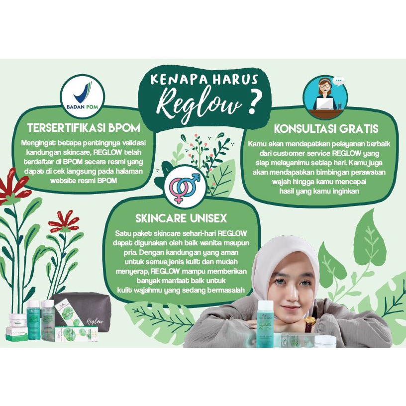 REGLOW CREAM WAJAH JERAWAT REJUVENATING INTENSTIVE CREAM SKIN TREATMENT ORIGINAL BPOM-4