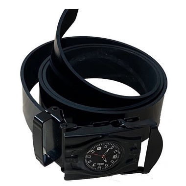 BIRTHDAY SALE Ikat Pinggang Distro Motif Jam Gesper Pria Jp12 Bahan Import Men Belt