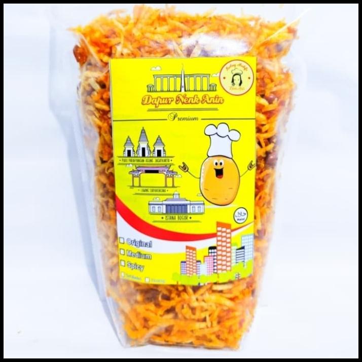 

Kentang Mustofa | Kering Kentang Dapur Nenk Anin 1Kg