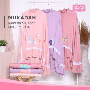 Mukena Sajadah Handmade Bisa Bordir NAMA anak