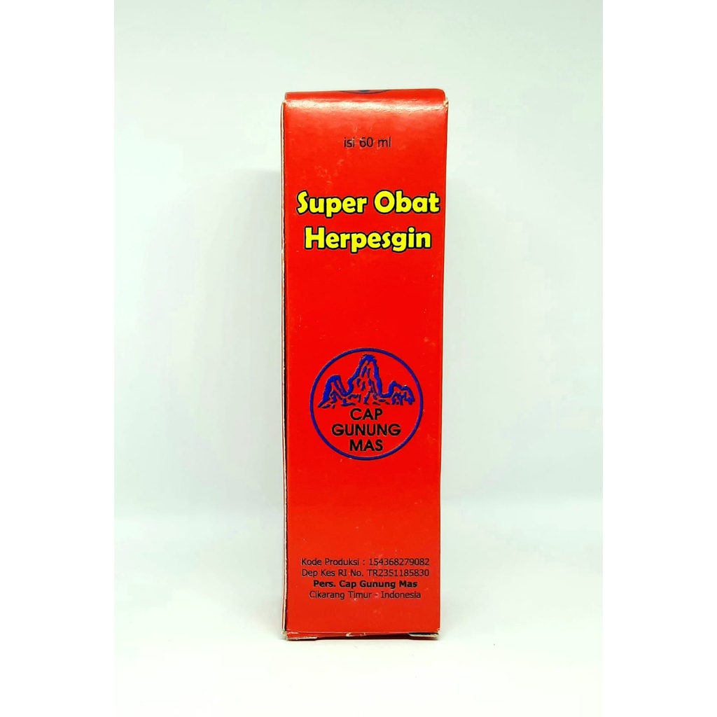 MINYAK OBAT GATEL SERBAGUNA - Super Herpesgin - eksim - kutu air - panu - scabies manjur