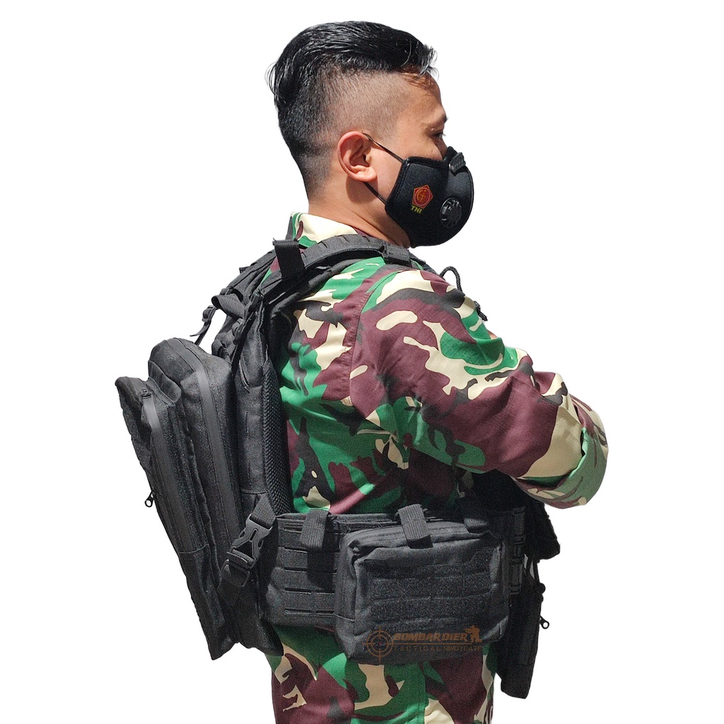 Rompi Body Vest Tactical Body Vest Tactical Rompi Body Vest Militer Rompi Pelindung Dada motif terbaru Laser cuting