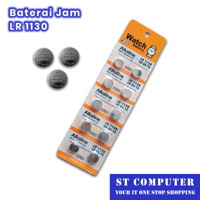 Baterai Jam LR1130 Baterai Kancing