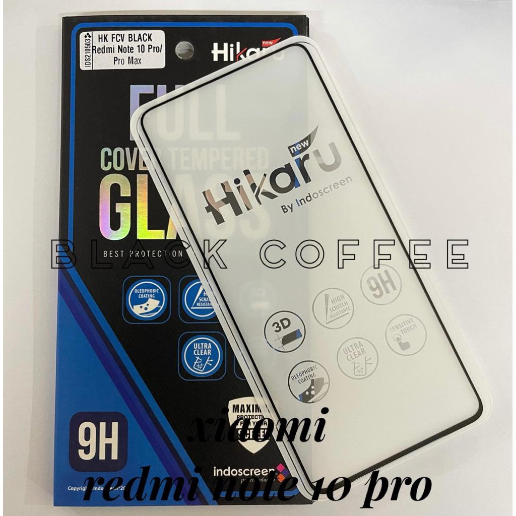 HIKARU FULL Tempered glass XIAOMI REDMI NOTE 10 PRO