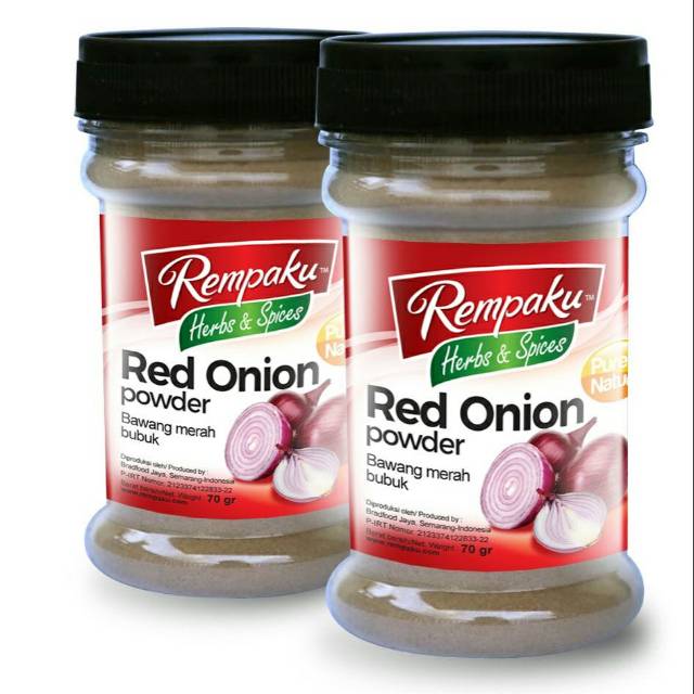 

Bawang Merah Bubuk / Red Onion Bubuk / Rempaku / 70gram