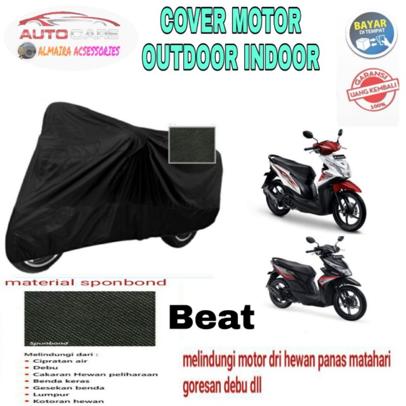 Cover Body Sarung Motor Honda Beat Baru Lama Selimut Waterproof