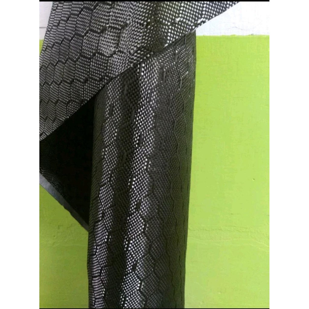 serat carbon hexagon murah 50x100cm