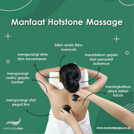 Hot Stone Massage 5x6x2 | Hot Stone Spa | Therapy | Batu Therapy | Hot Stone