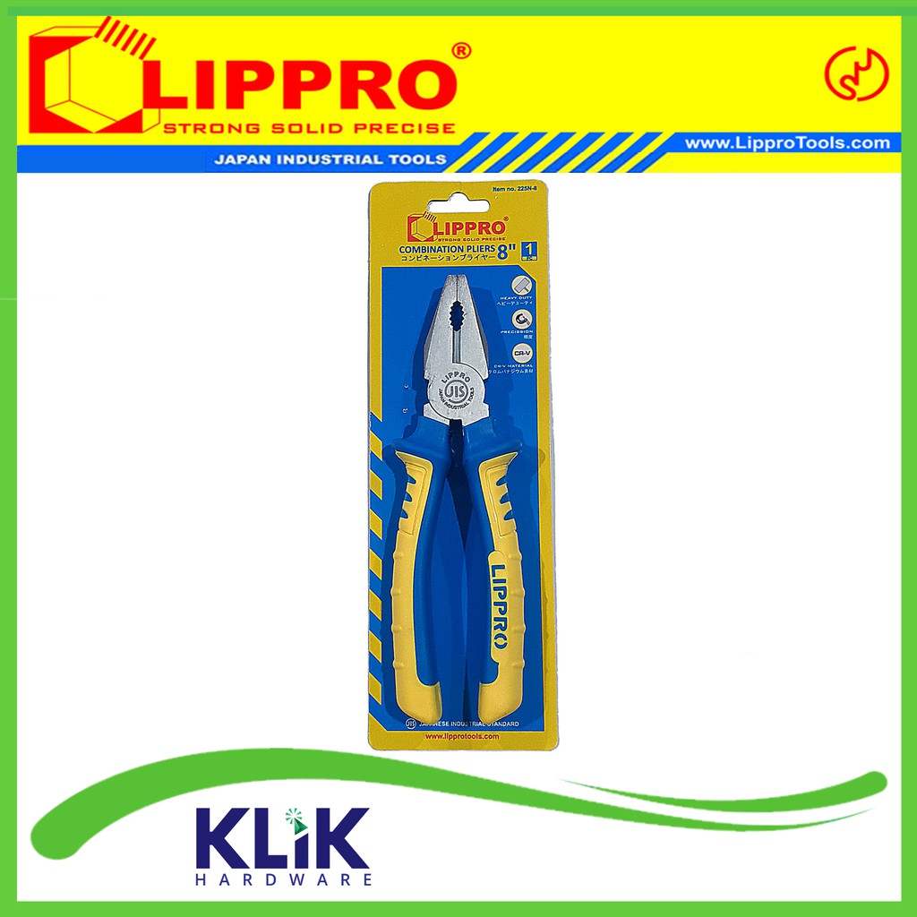 Lippro Tang Kombinasi 8 Inch Satin - Combination Plier 8&quot;