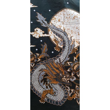 Kain / Hem Batik Printing Motif Nogo Sosro