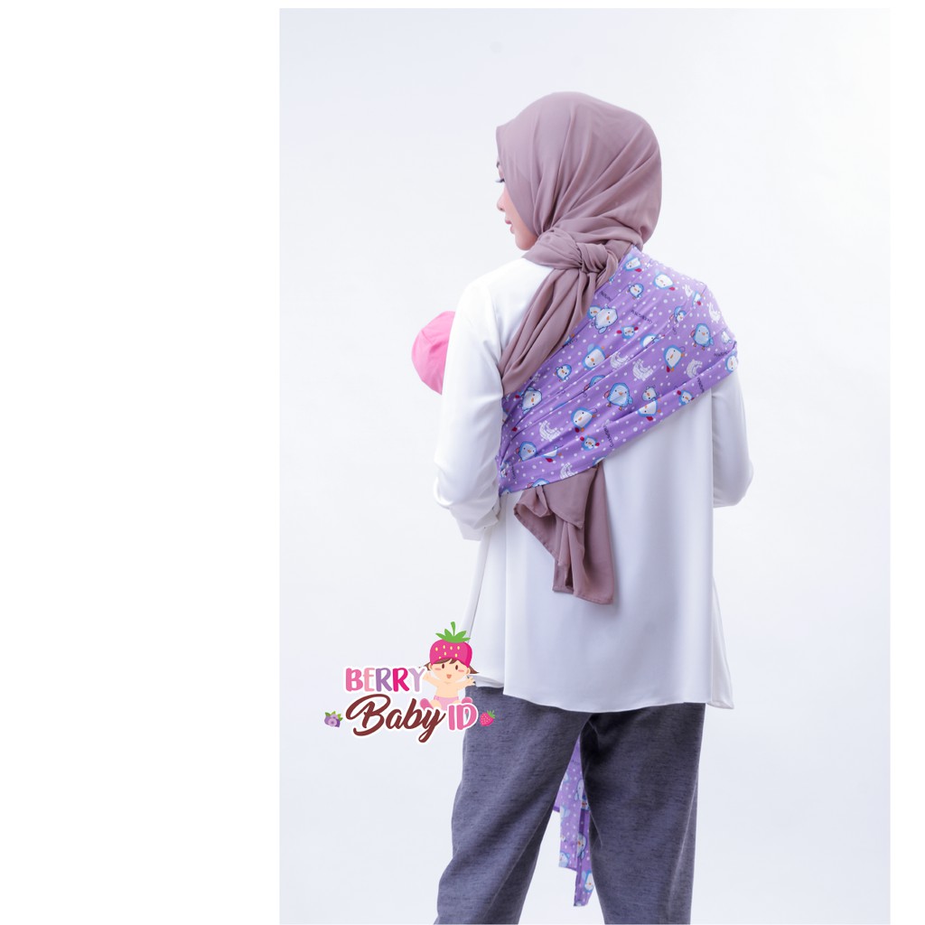 Cuddle Me Bamboo Ringsling Gendongan Samping Bayi CuddleMe CME030 Berry Mart