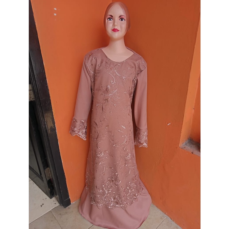 (JAMIN REALPICT) GAMIS SALIMA MAXI ANAK REMAJA 9-14TH SELMA DRESS MUSLIM ANAK TANGGUNG BRUKAT TILE