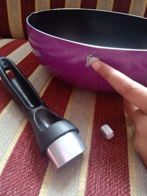 Wajan Deep Frying Kirin Ungu Teflon Bagus Murah