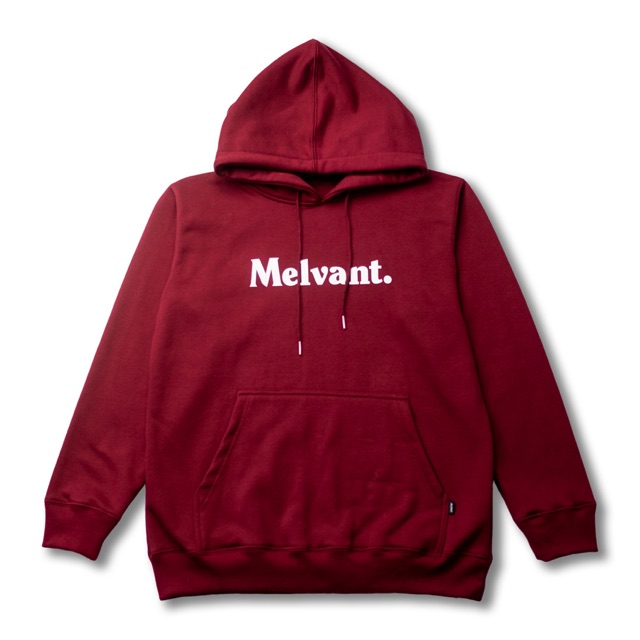 MHD DOW RED MAROON - JAKET PULLOVER HOODIE