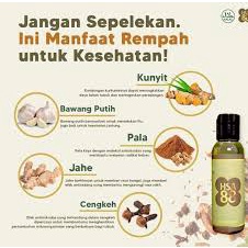 Minyak HSA 88 Original Isi 100 ml MINYAK REMPAH HERBAL UNTUK SAKIT KEPALA, REMATIK, KESEMUTAN ASAM URAT DLL 100% ASLI!!!