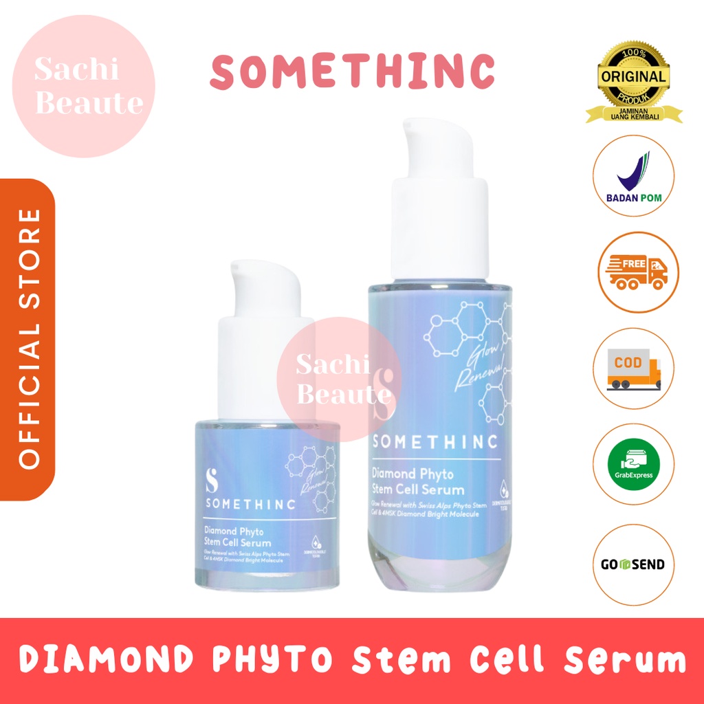 SOMETHINC Diamond Phyto Stem Cell Serum - Serum Diamond untuk Kulit Berkilau dan Cerah