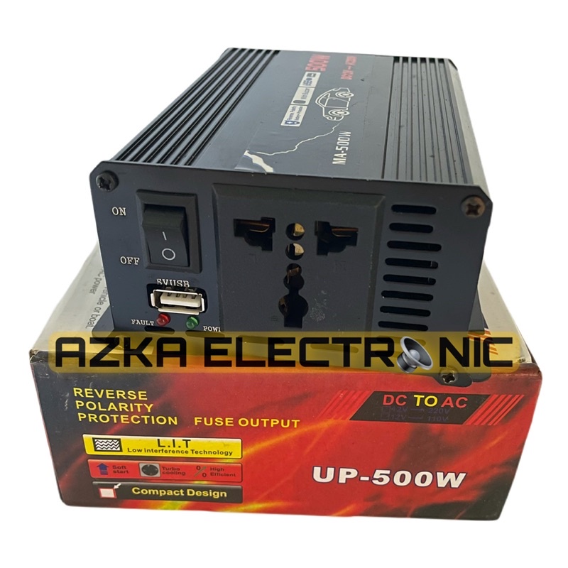 Power Inverter 500 Watt / Inverter DC To AC 500W UNIPEC