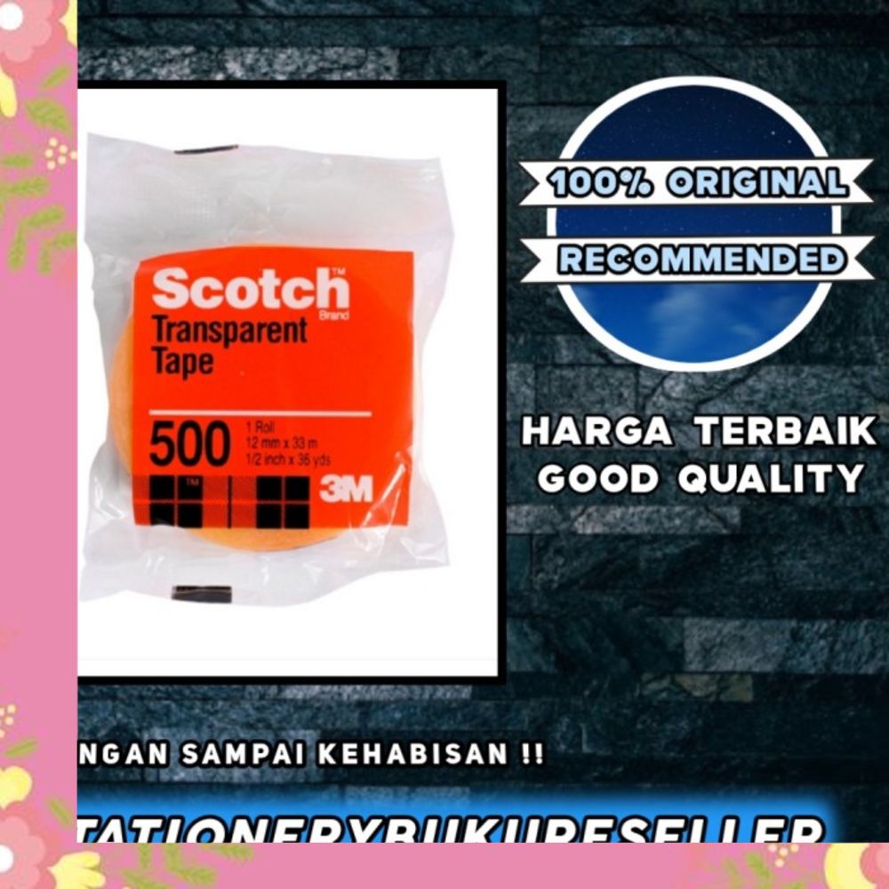 

3M transp tape 500 12mm×33mm