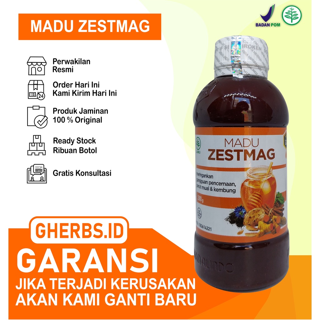 

MADU ZESTMAG/MADU ZESTMAAG/MADU ZEST MAG/MADU ZEST MAAG- GERD & ASAM LAMBUNG