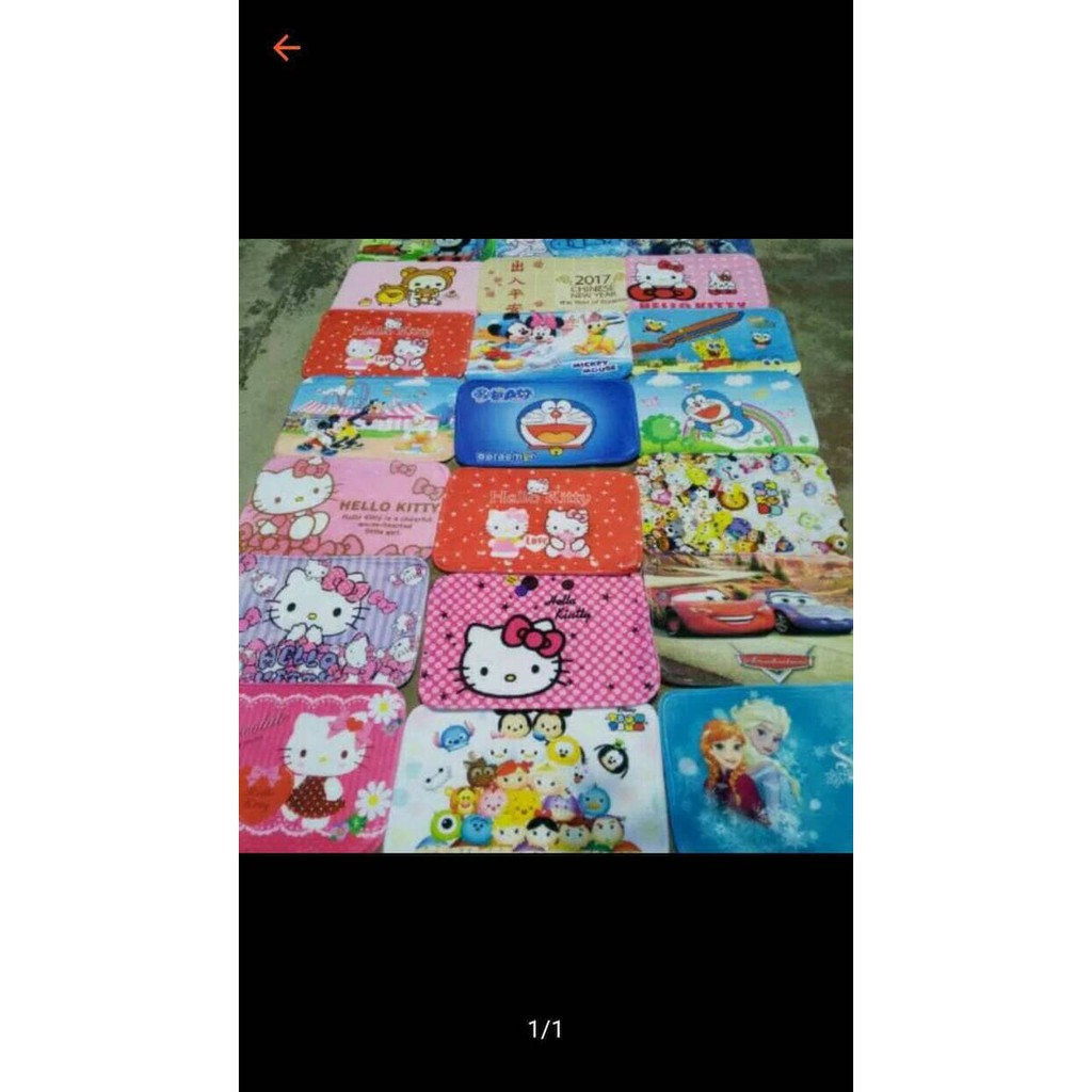 Keset Motif Karakter