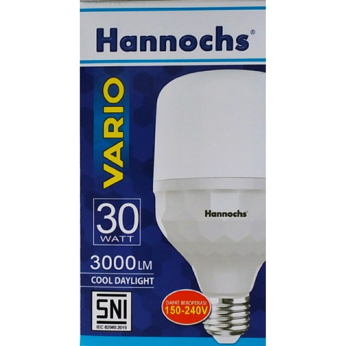 Lampu LED Hannochs VARIO 30wATT BERGARANSI RESMI 1 TAHUN MANTAP