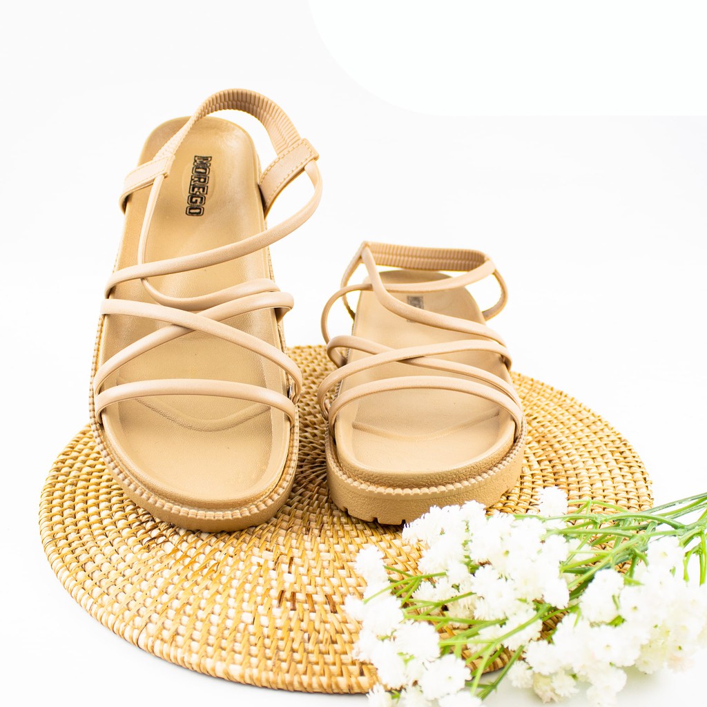 Sandal Tali Wanita Import Tebal 4cm Gladiator-1988/Sandal Tali Wanita Gladiator (37-40)