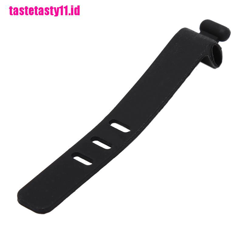 【TTID】Silicone Data Cable Organizer Headphone Cord Finishing Buckle Wrap Tie St