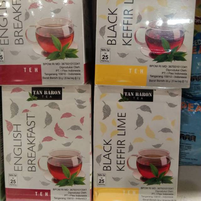 

Tan baron tea pack 25x2 gram