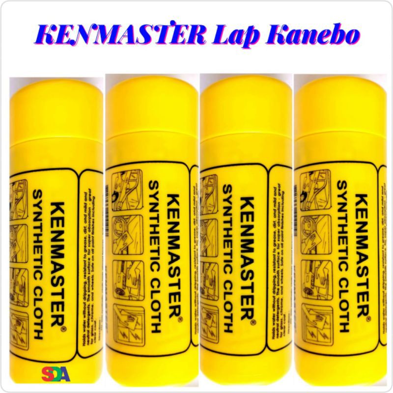 Kenmaster Lap Kabebo 30x40/ Synthetic Lap / Kanebo Mobil