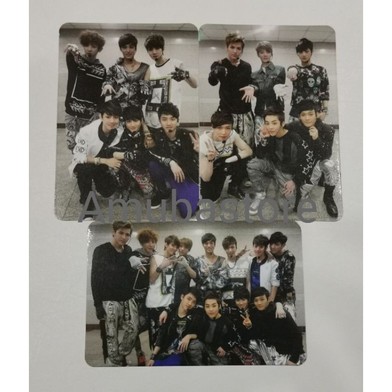 exo mama A group photocard / pc