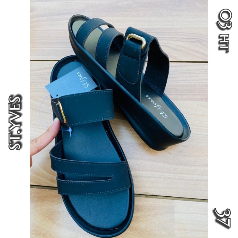 sandal slop3hitam