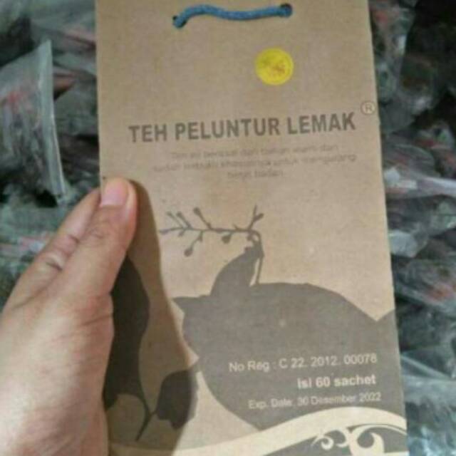 

Teh peluntur lemak isi 60 saset buat 1 bulan