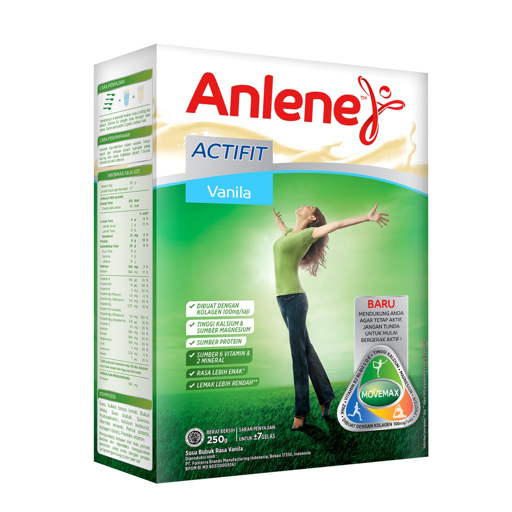 

Anlene Actifit Susu bubuk 250gr