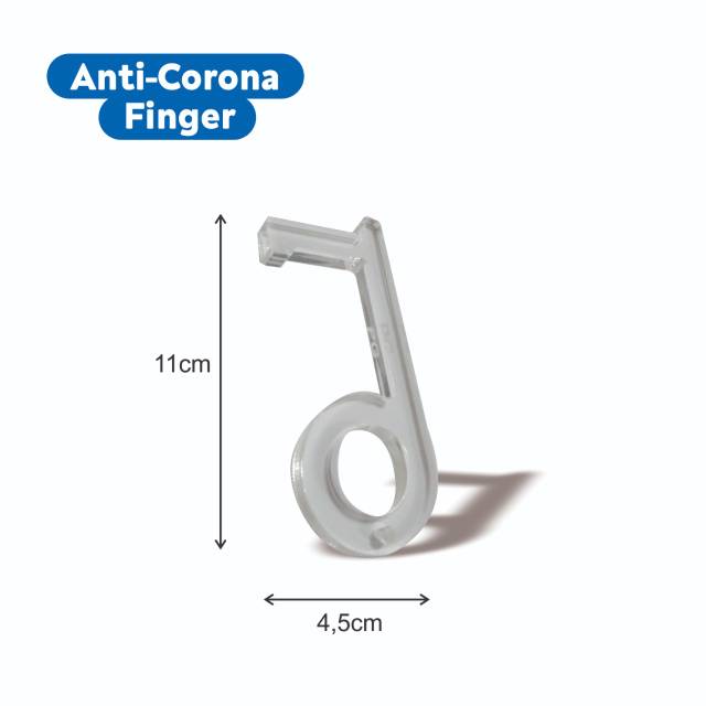 ANTI CORONA FINGER UNTUK AKTIFITAS SEHARI HARI DI NEW NORMAL LIFE